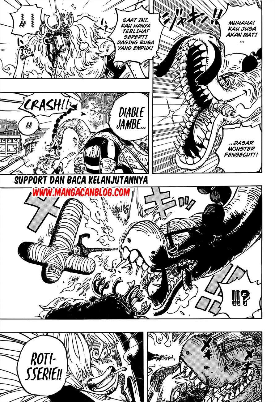 One Piece Chapter 1015 HD Gambar 5