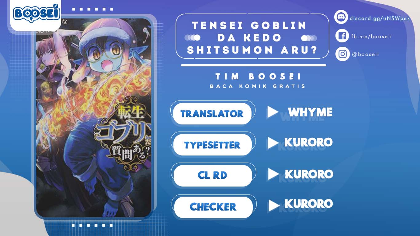 Baca Komik Tensei Goblin da kedo Shitsumon aru? Chapter 24 Gambar 1