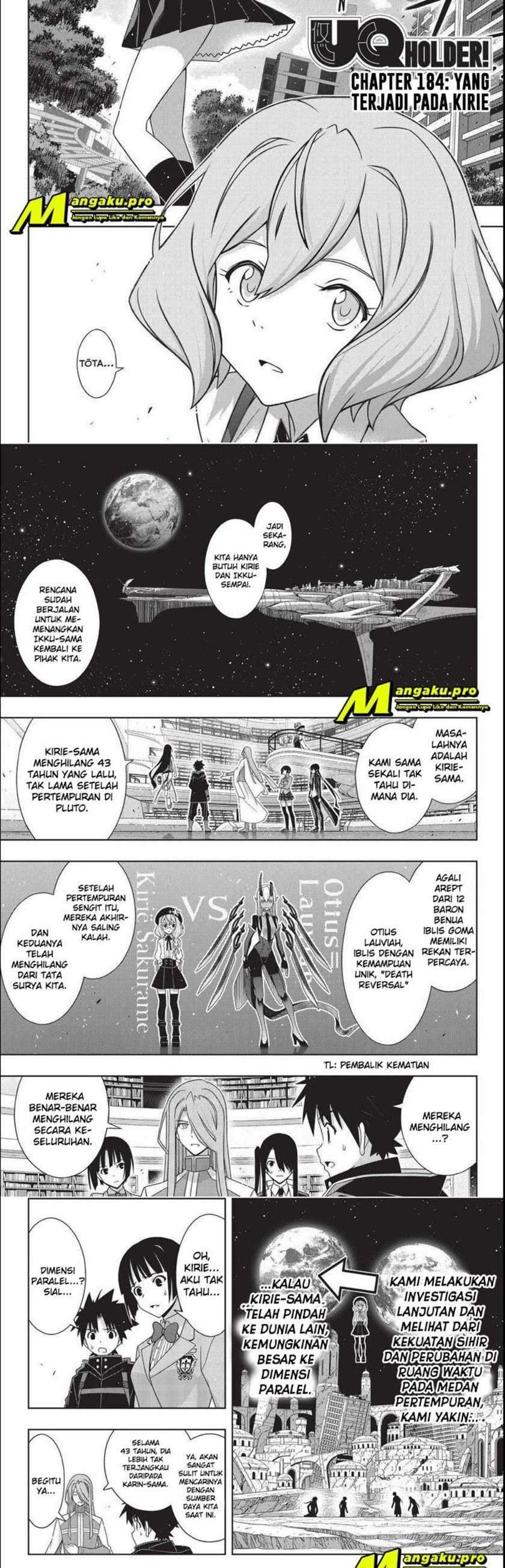 Baca Manga UQ Holder! Chapter 184.1 Gambar 2