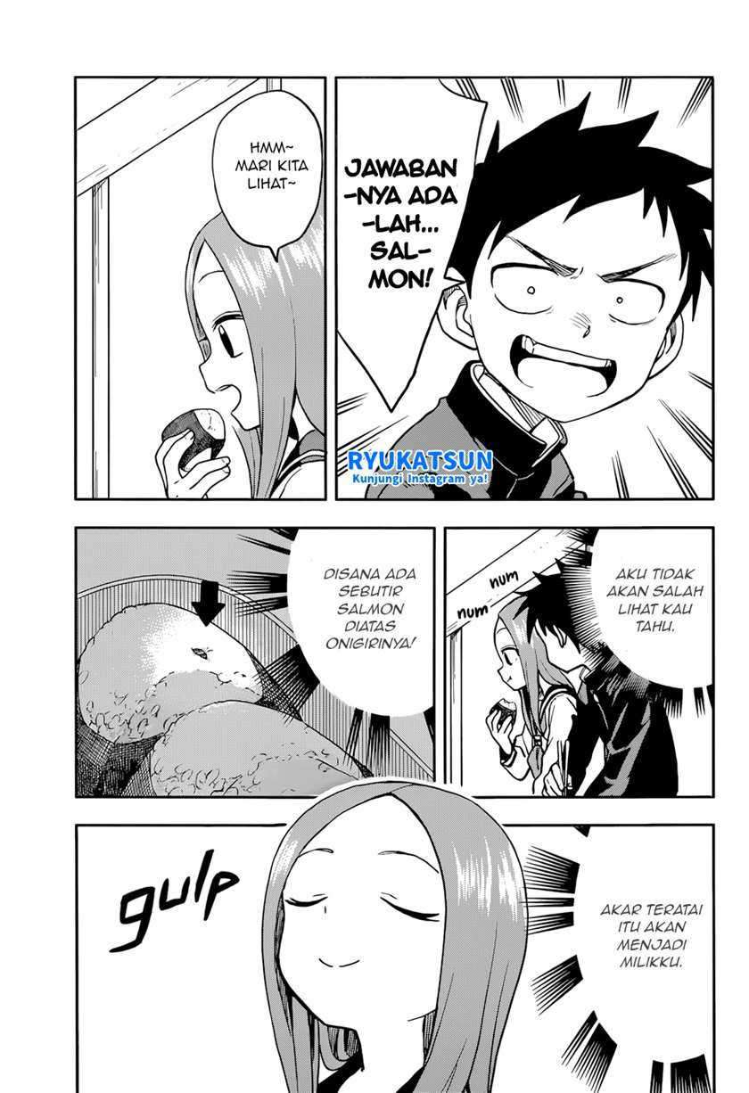 Karakai Jouzu no Takagi-san Chapter 125 Gambar 12