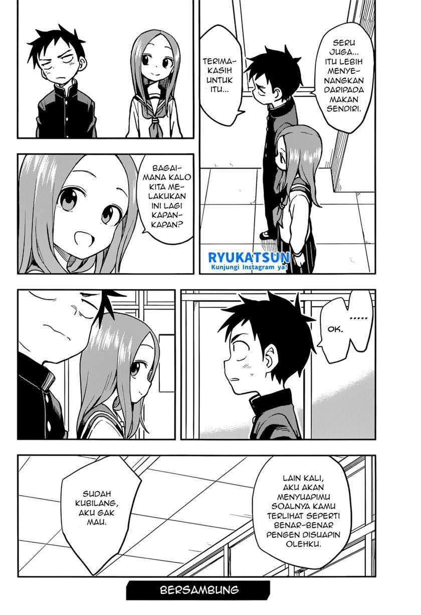 Karakai Jouzu no Takagi-san Chapter 125 Gambar 19