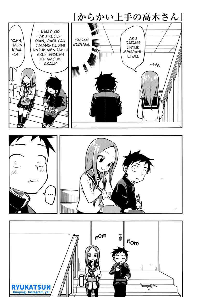 Karakai Jouzu no Takagi-san Chapter 125 Gambar 9