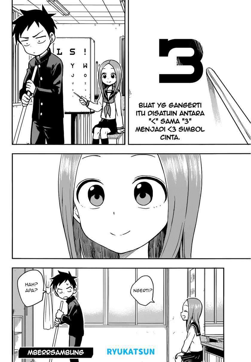 Karakai Jouzu no Takagi-san Chapter 128 Gambar 17