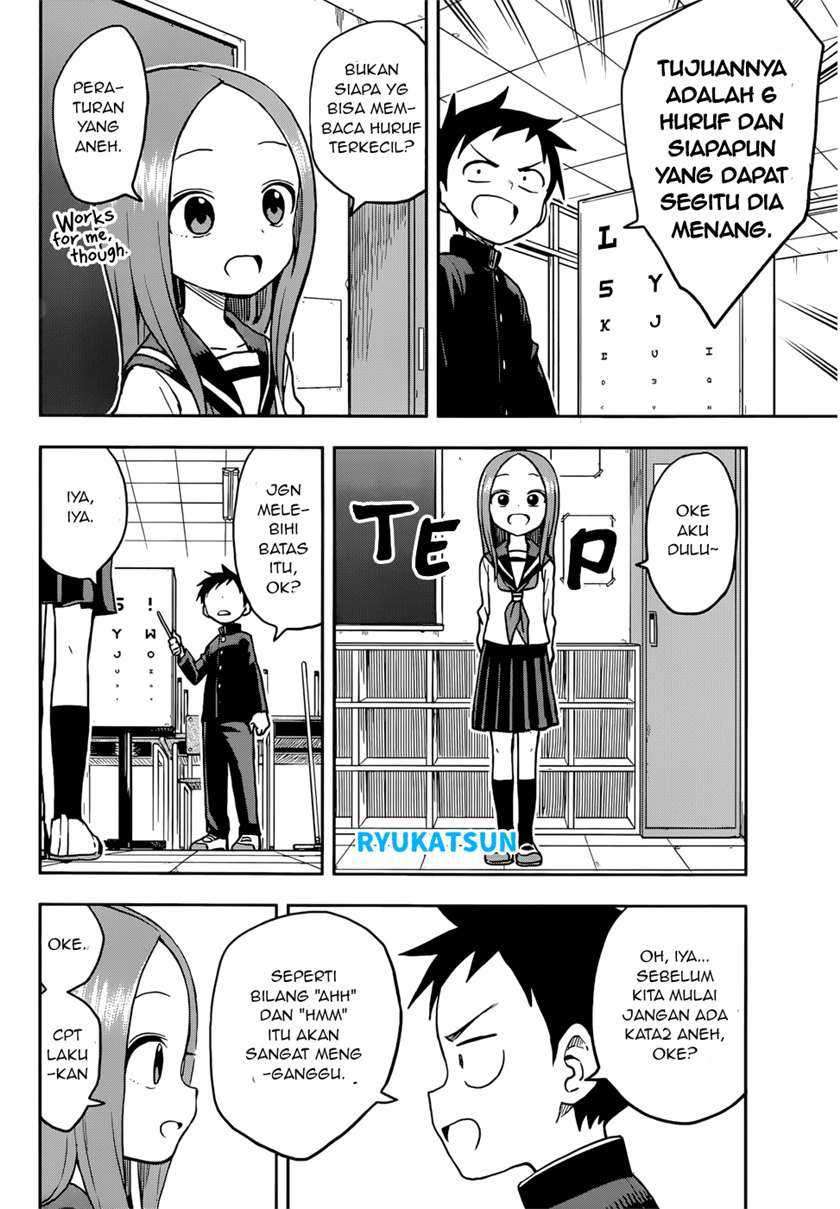 Karakai Jouzu no Takagi-san Chapter 128 Gambar 7