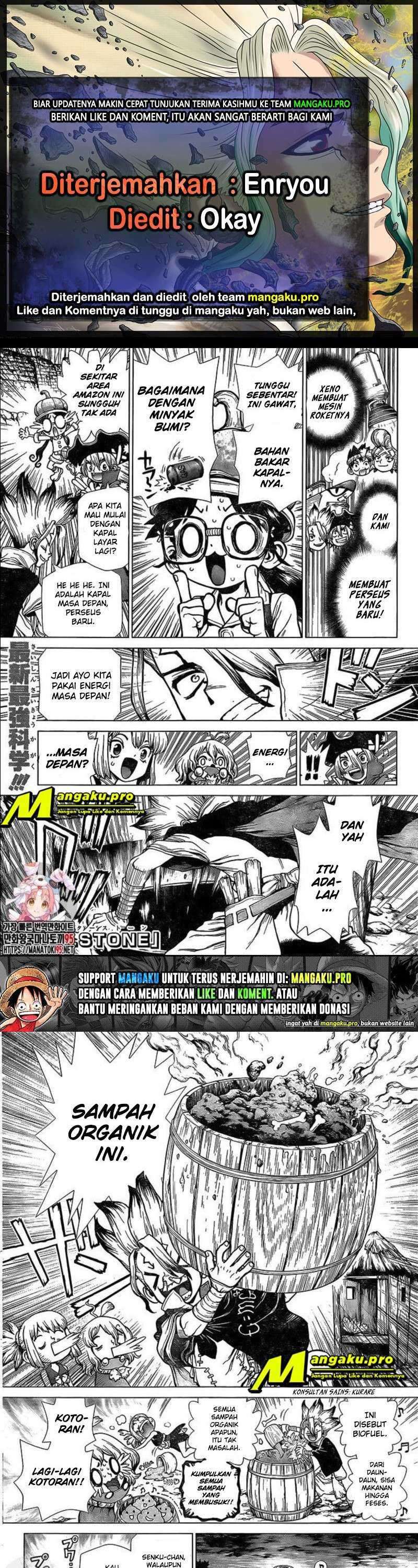 Baca Komik Dr. Stone Chapter 200 Gambar 1