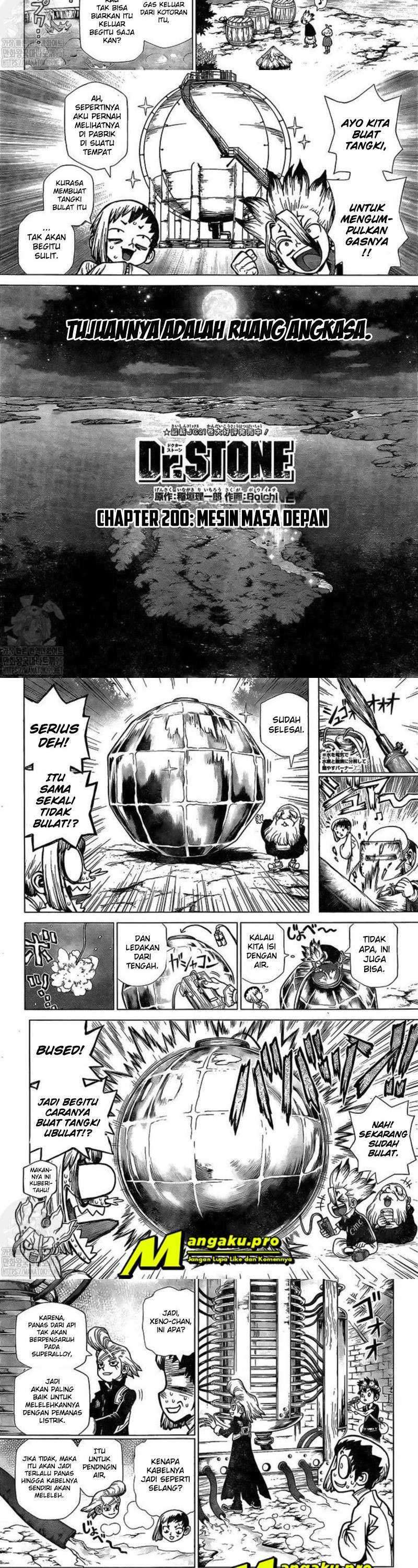 Baca Manga Dr. Stone Chapter 200 Gambar 2