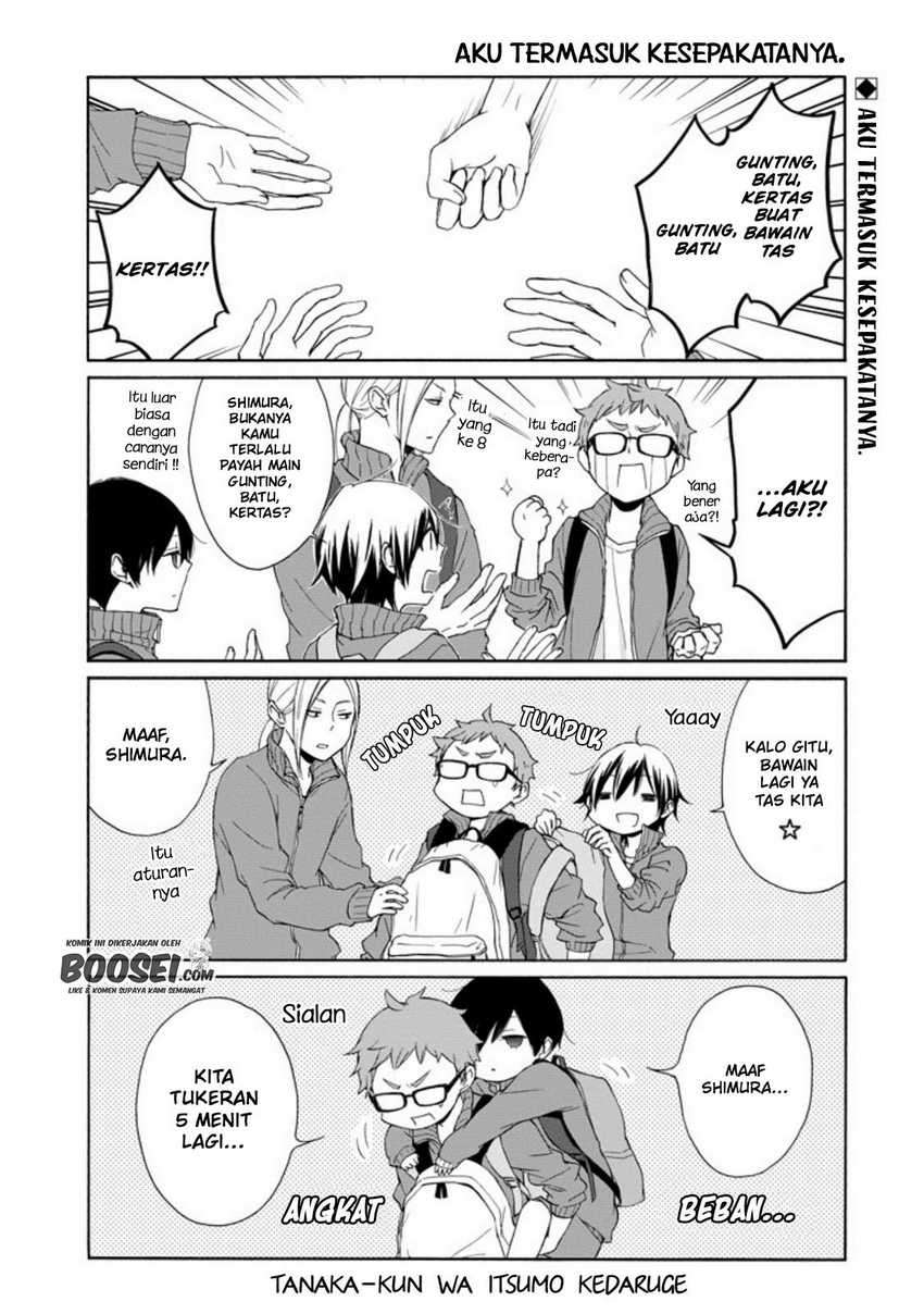 Tanaka-kun wa Itsumo Kedaruge Chapter 54 Gambar 3