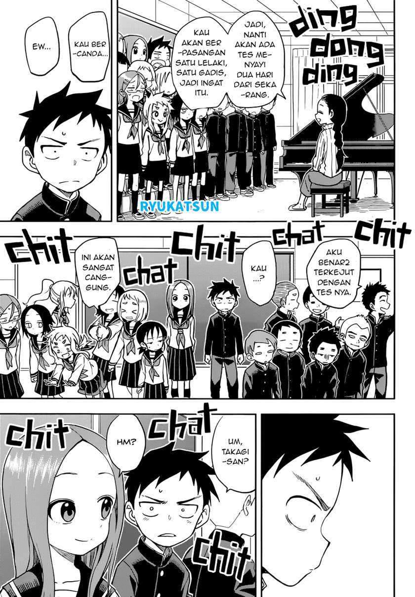 Karakai Jouzu no Takagi-san Chapter 129 Gambar 4