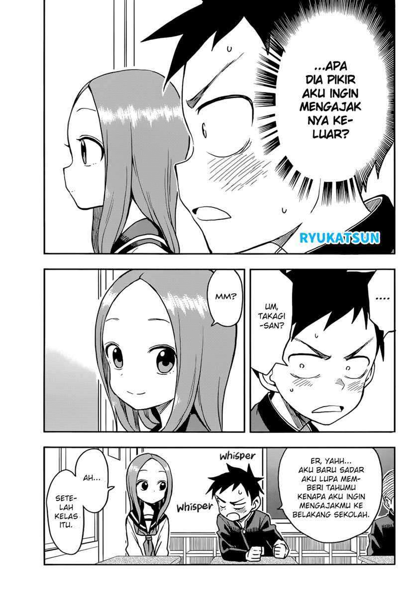 Karakai Jouzu no Takagi-san Chapter 129 Gambar 8