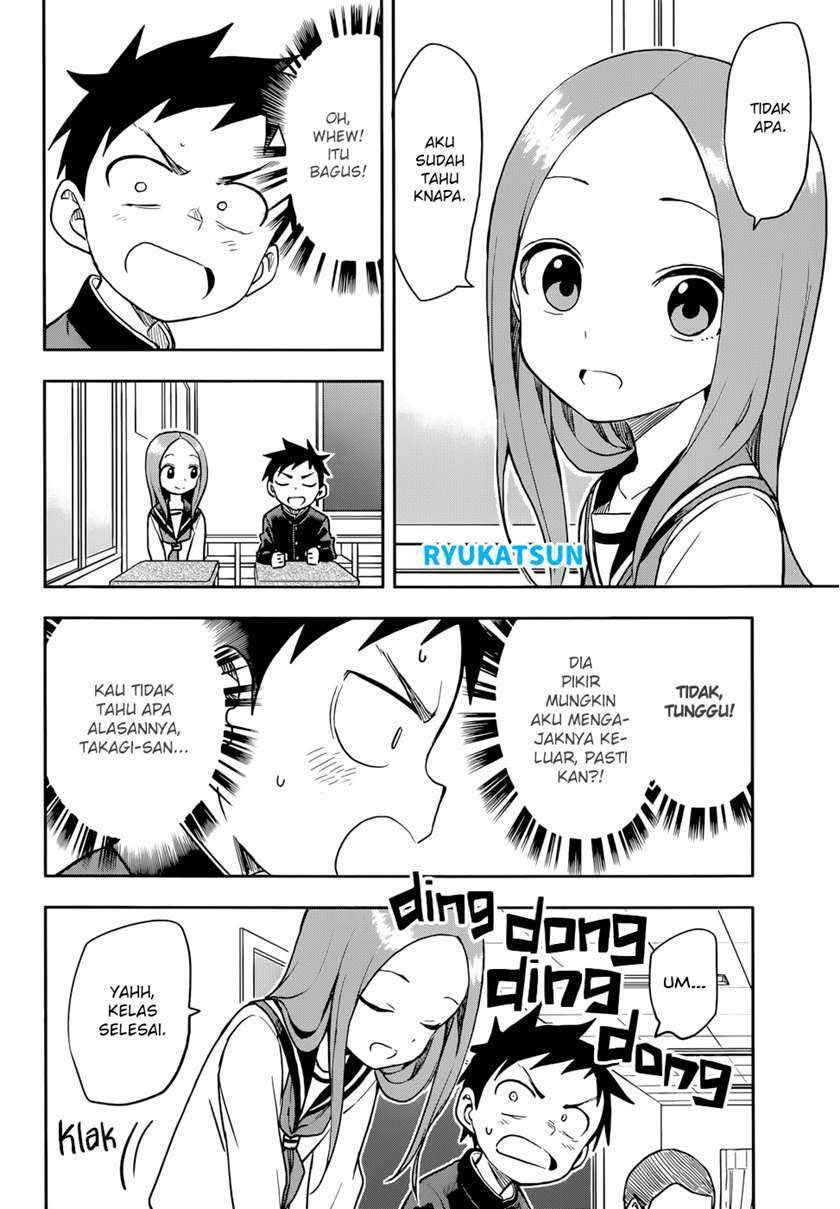 Karakai Jouzu no Takagi-san Chapter 129 Gambar 9