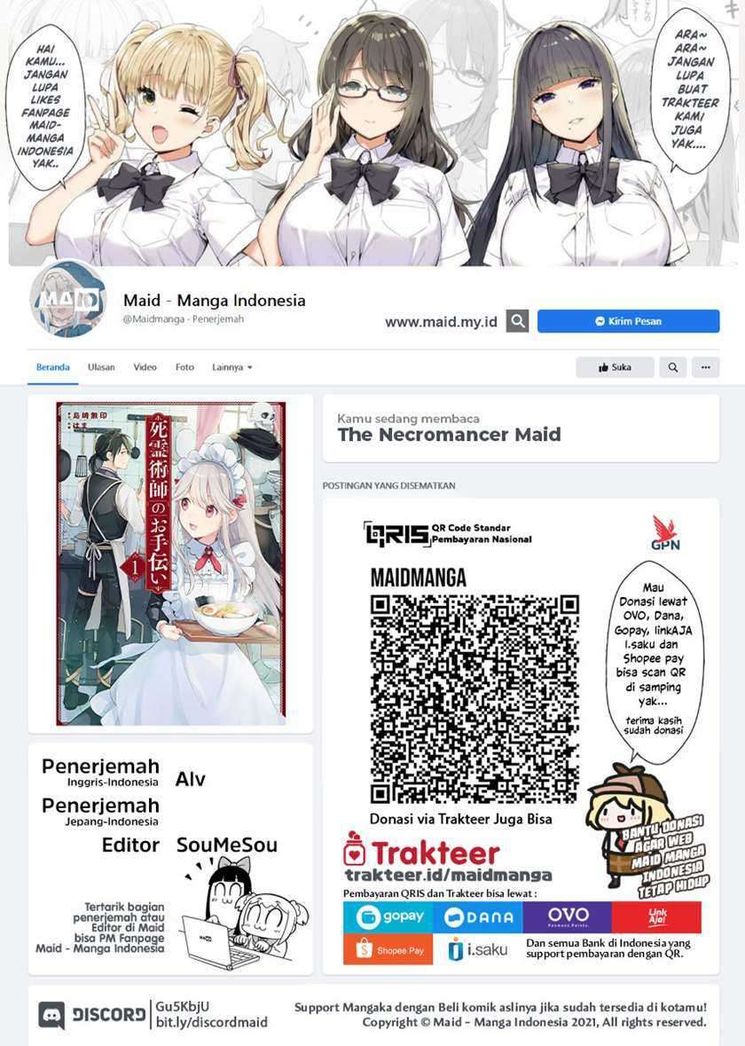 Baca Komik The Necromancer Maid Chapter 13 Gambar 1