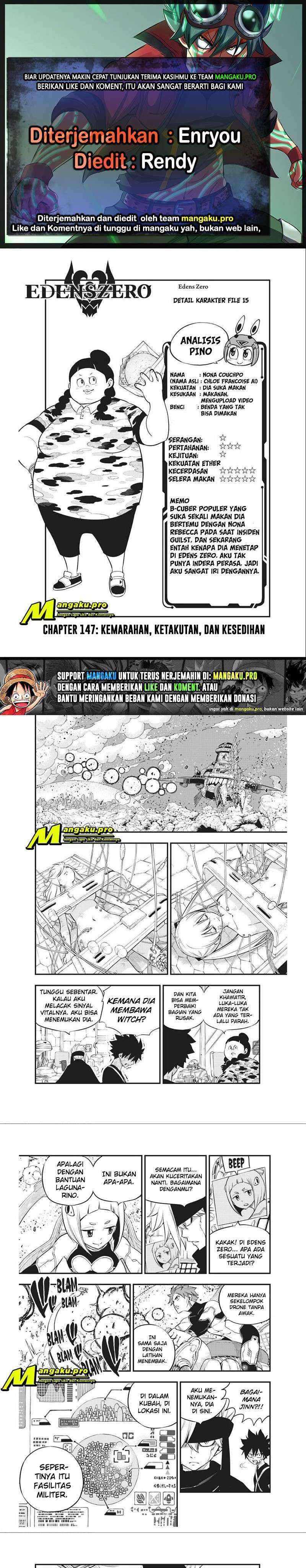 Baca Komik Eden's Zero Chapter 147 Gambar 1