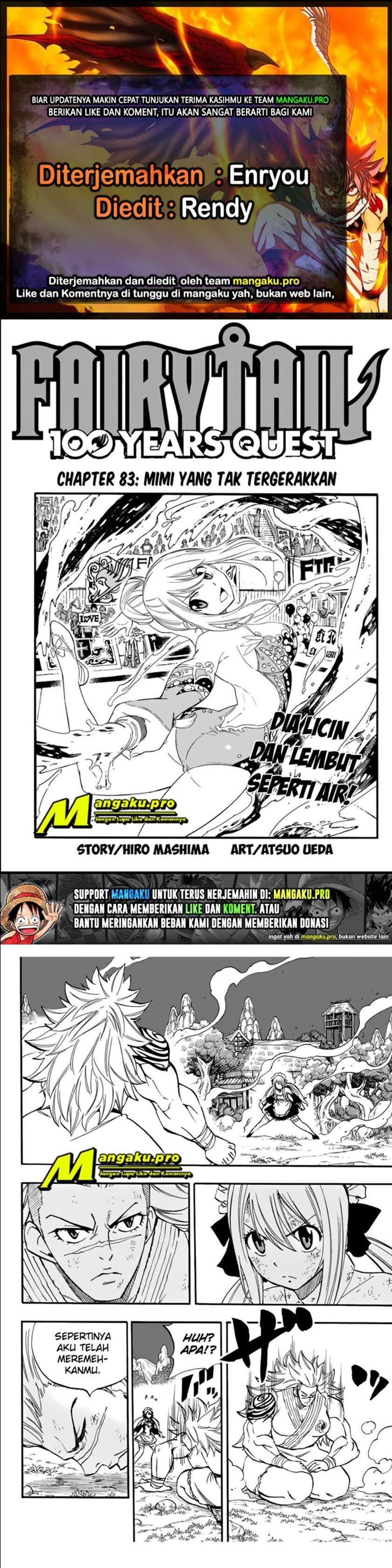 Baca Komik Fairy Tail: 100 Years Quest Chapter 83 Gambar 1