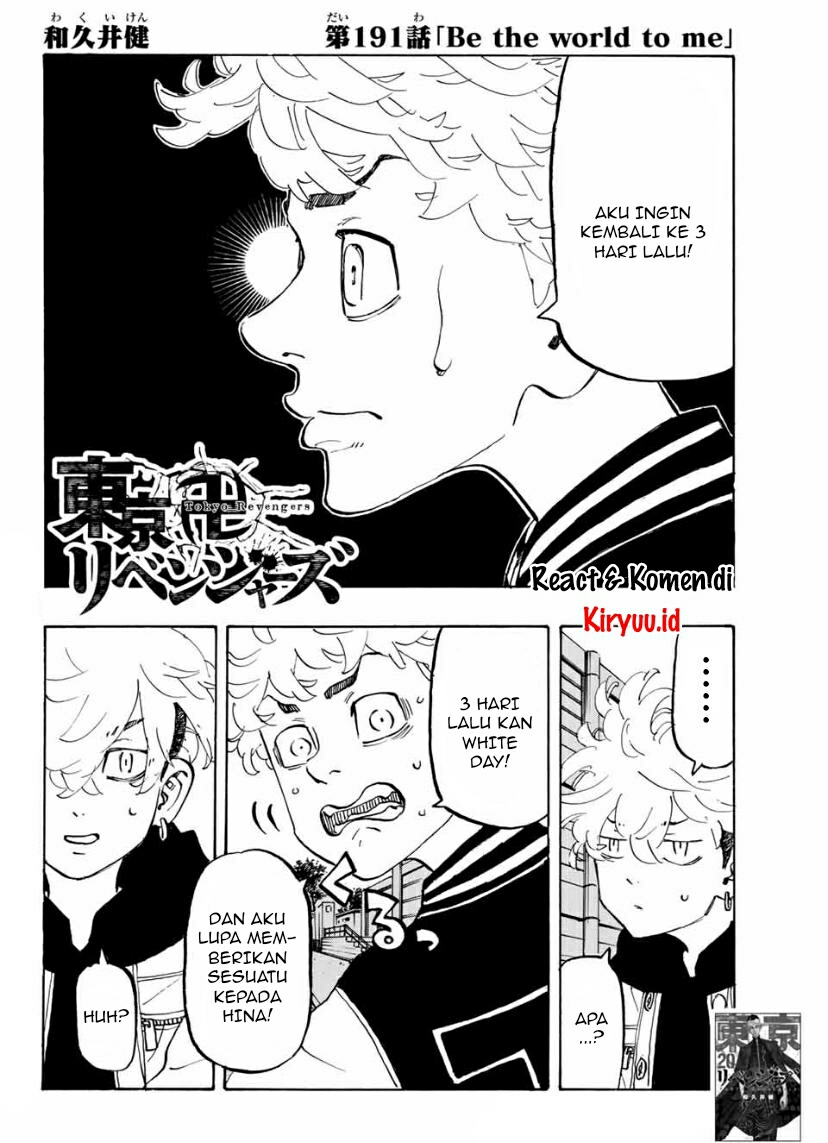 Tokyo卍Revengers Chapter 191 Gambar 5