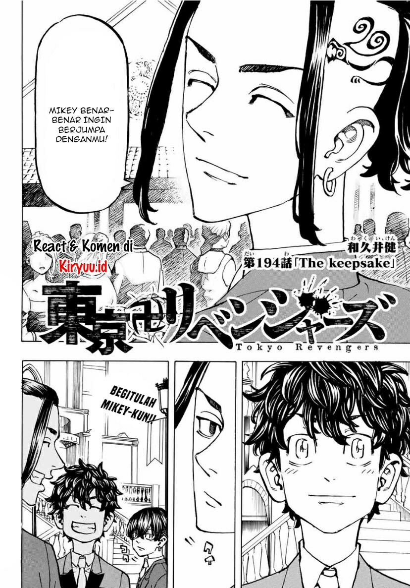 Tokyo卍Revengers Chapter 194 Gambar 5