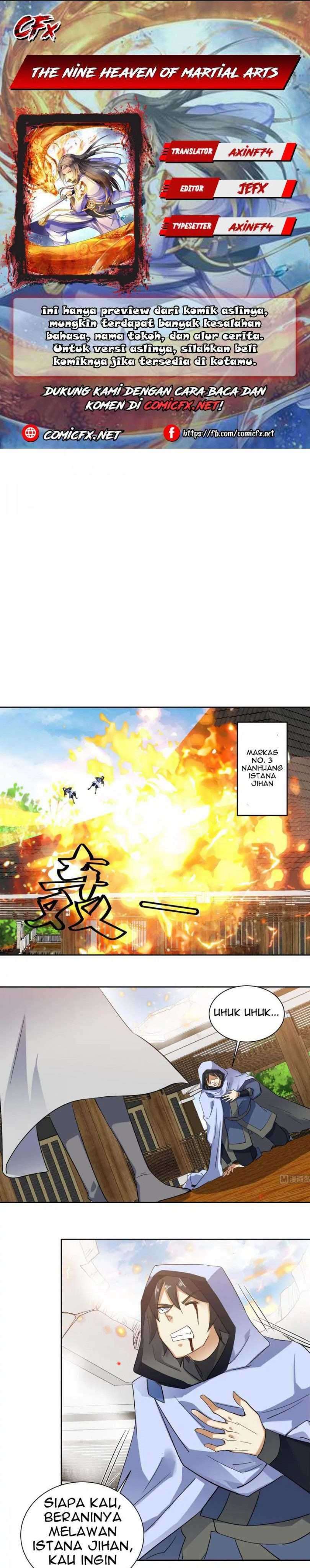 Baca Komik The Nine Heaven of Martial Arts Chapter 183 Gambar 1