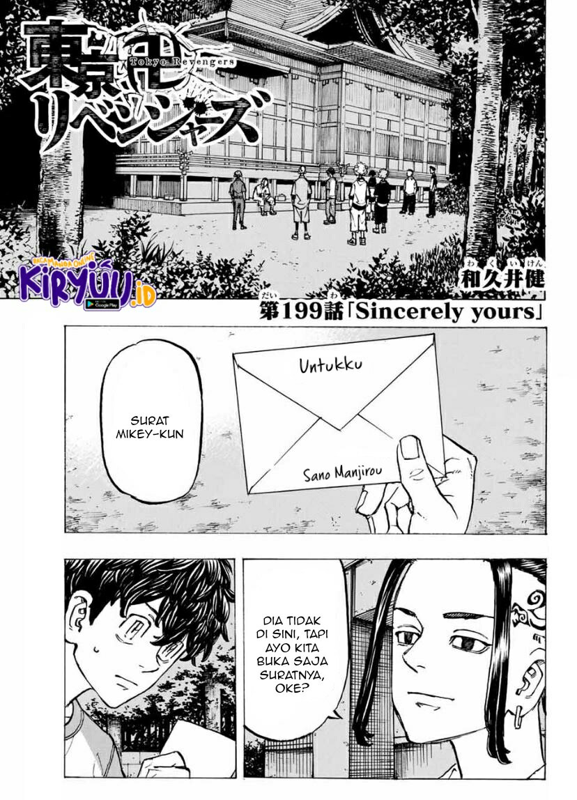 Tokyo卍Revengers Chapter 199 Gambar 4