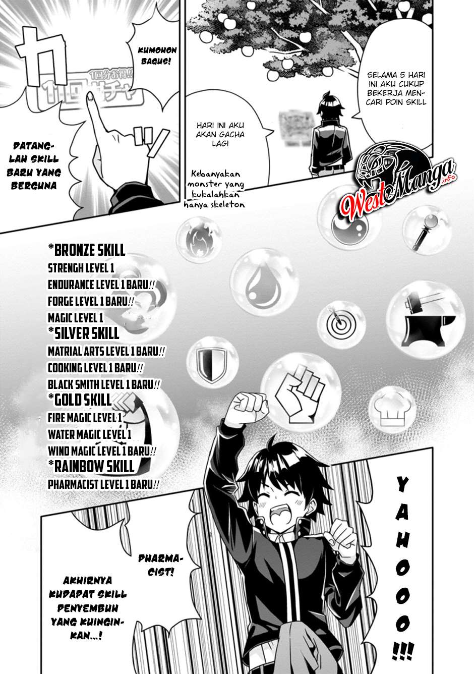 Hazure Skill “Gacha” de Tsuihō sa Reta Ore wa, Wagamama Osananajimi o Zetsuen Shi Kakusei Suru ~ Ban’nō Cheat Skill o Getto Shite, Mezase Rakuraku Saikyō Slow Life!~ Chapter 3.2 Gambar 9