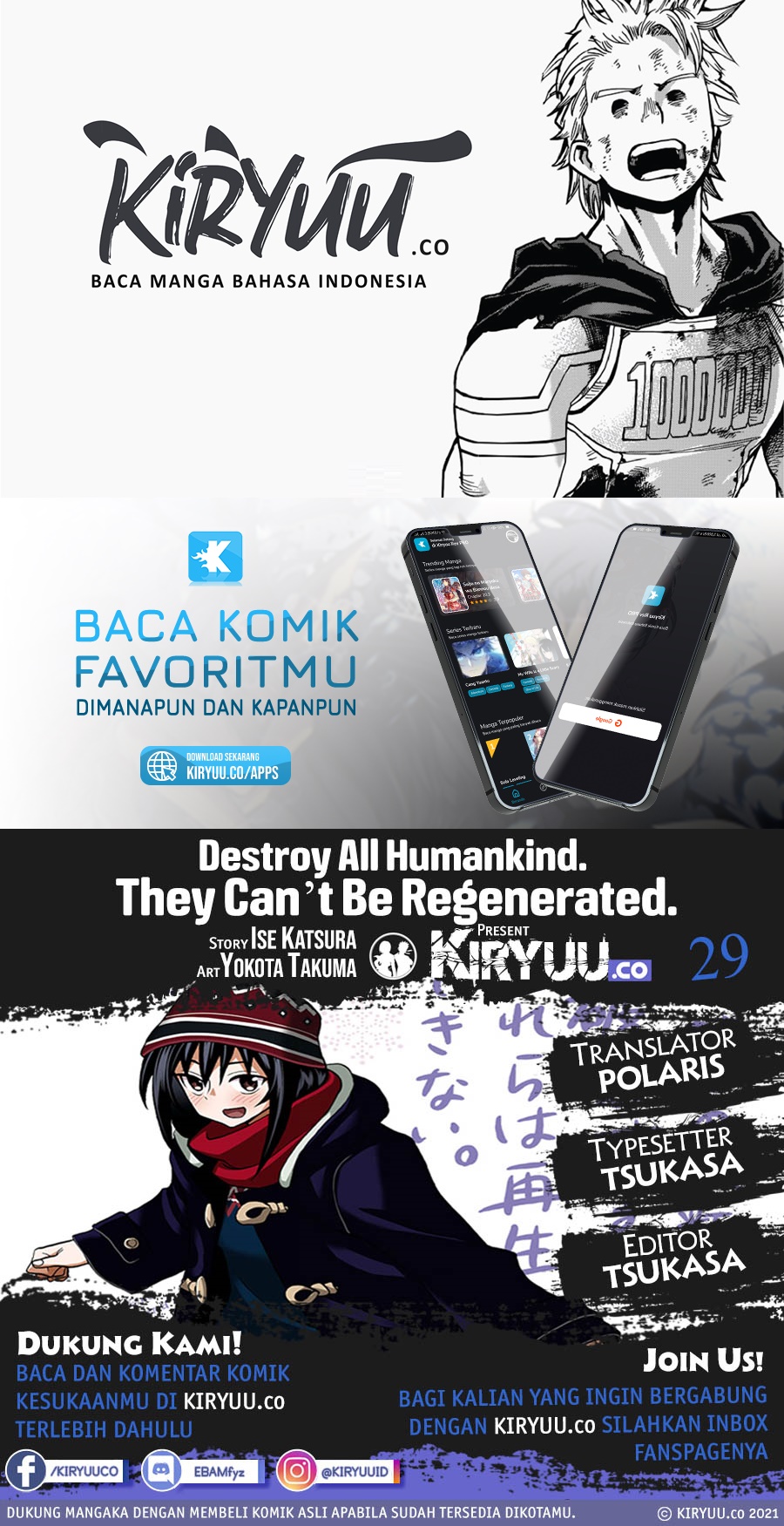 Baca Komik Destroy All Humankind. They Can’t Be Regenerated Chapter 29 Gambar 1