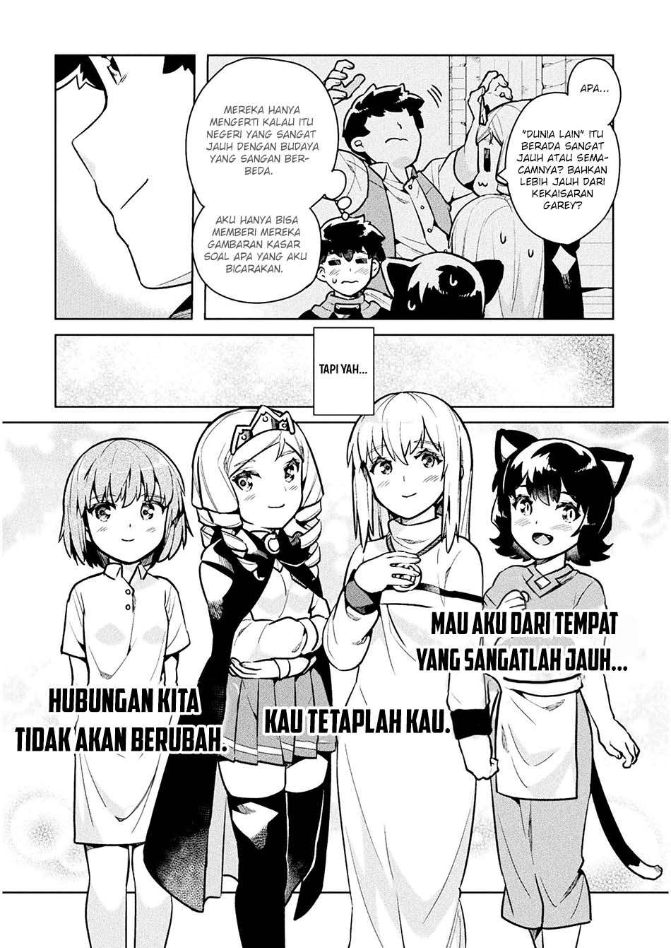 NEET dakedo Hello Work ni Ittara Isekai ni Tsuretekareta Chapter 35 Gambar 17