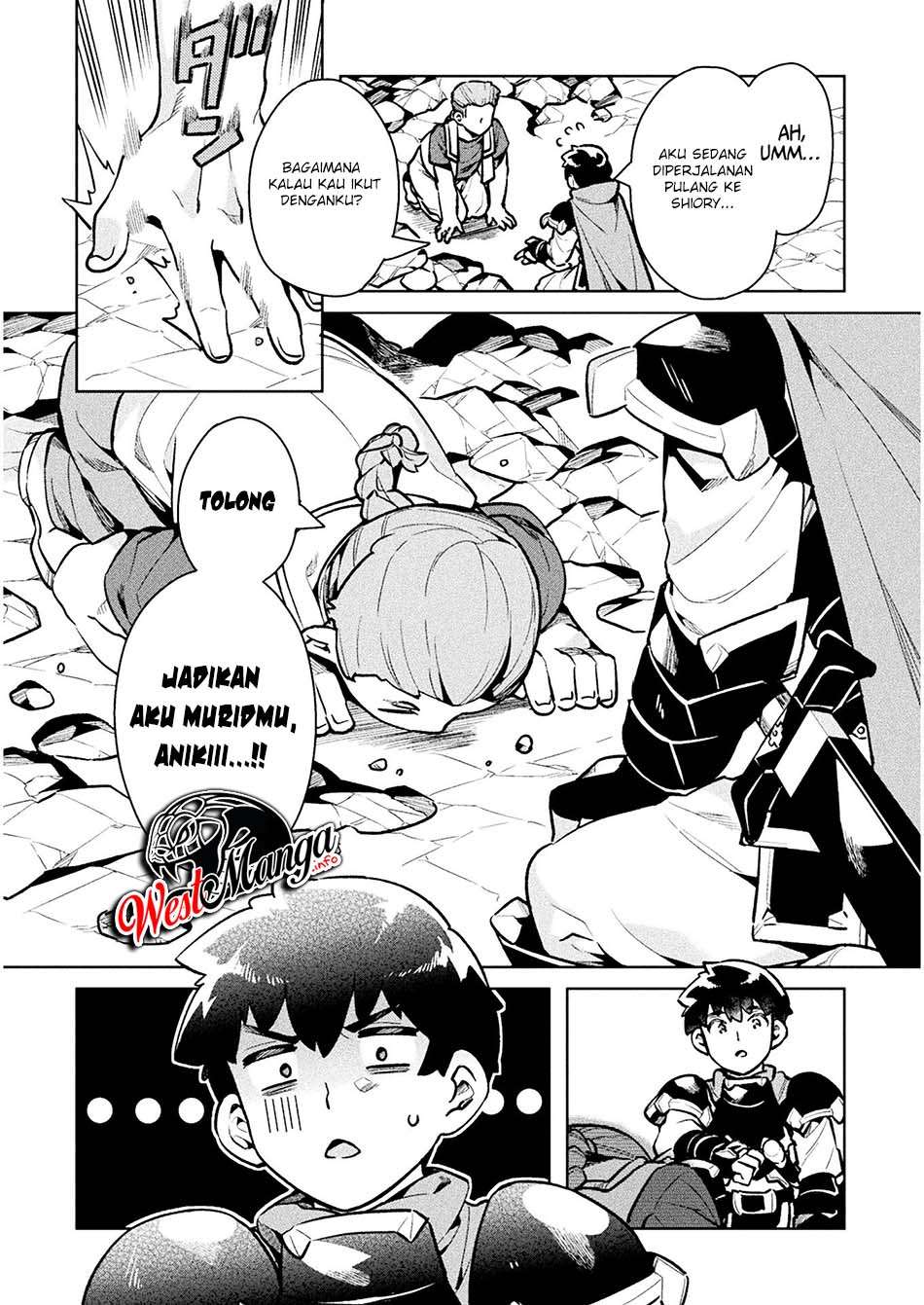 NEET dakedo Hello Work ni Ittara Isekai ni Tsuretekareta Chapter 35 Gambar 34