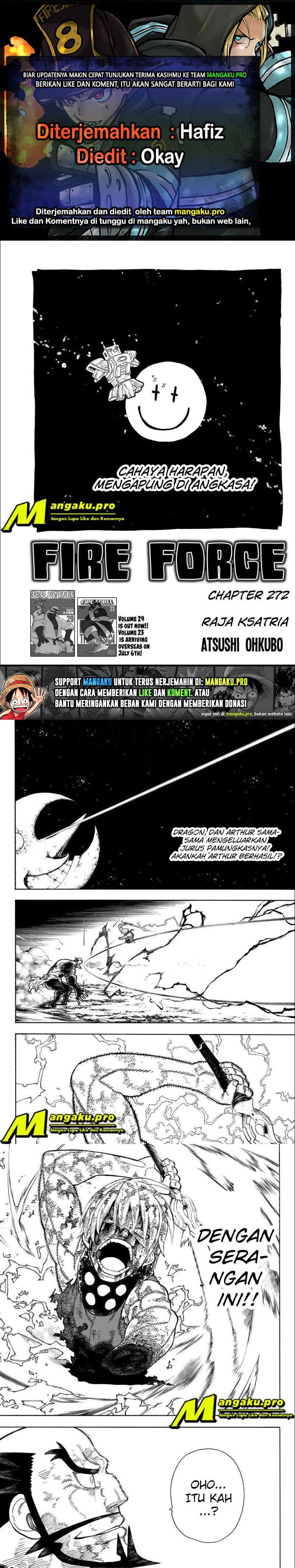 Baca Komik Fire Brigade of Flames Chapter 272 Gambar 1