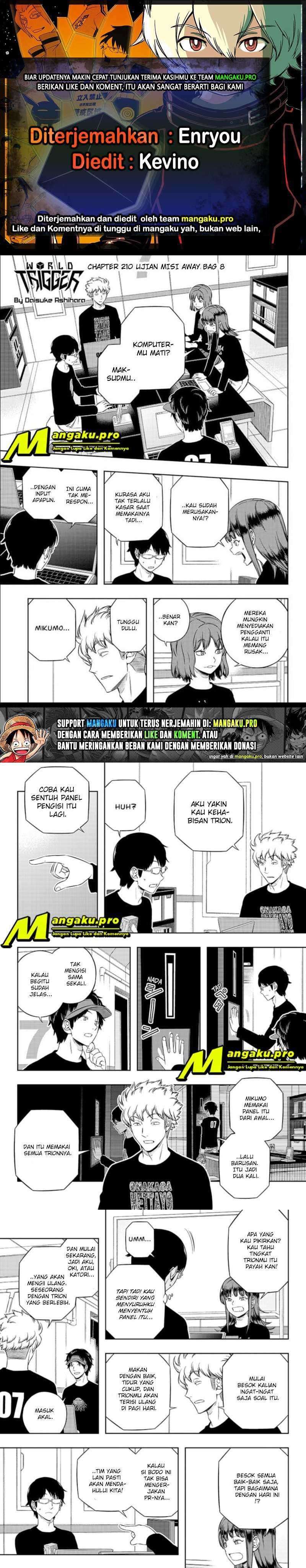 Baca Komik World Trigger Chapter 210 Gambar 1