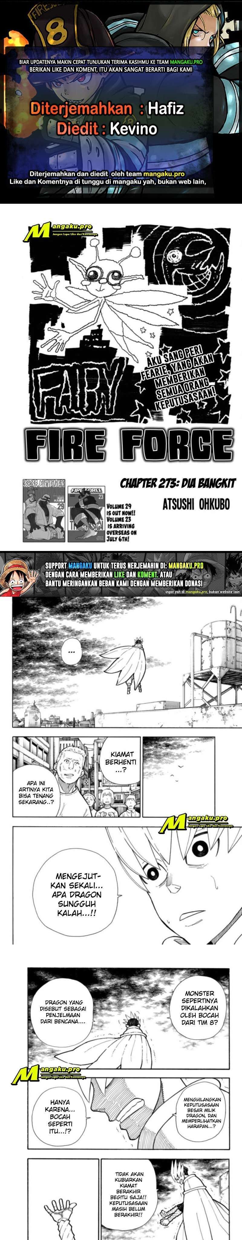 Baca Komik Fire Brigade of Flames Chapter 273 Gambar 1