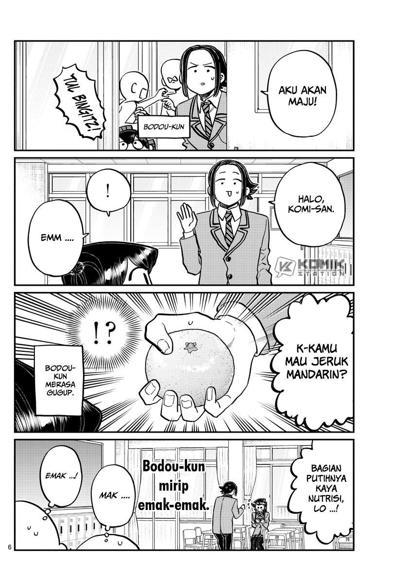 Komi-san wa Komyushou Desu Chapter 258 Gambar 7