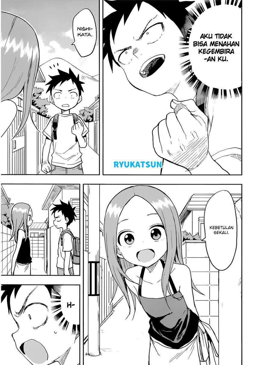 Karakai Jouzu no Takagi-san Chapter 133 Gambar 4