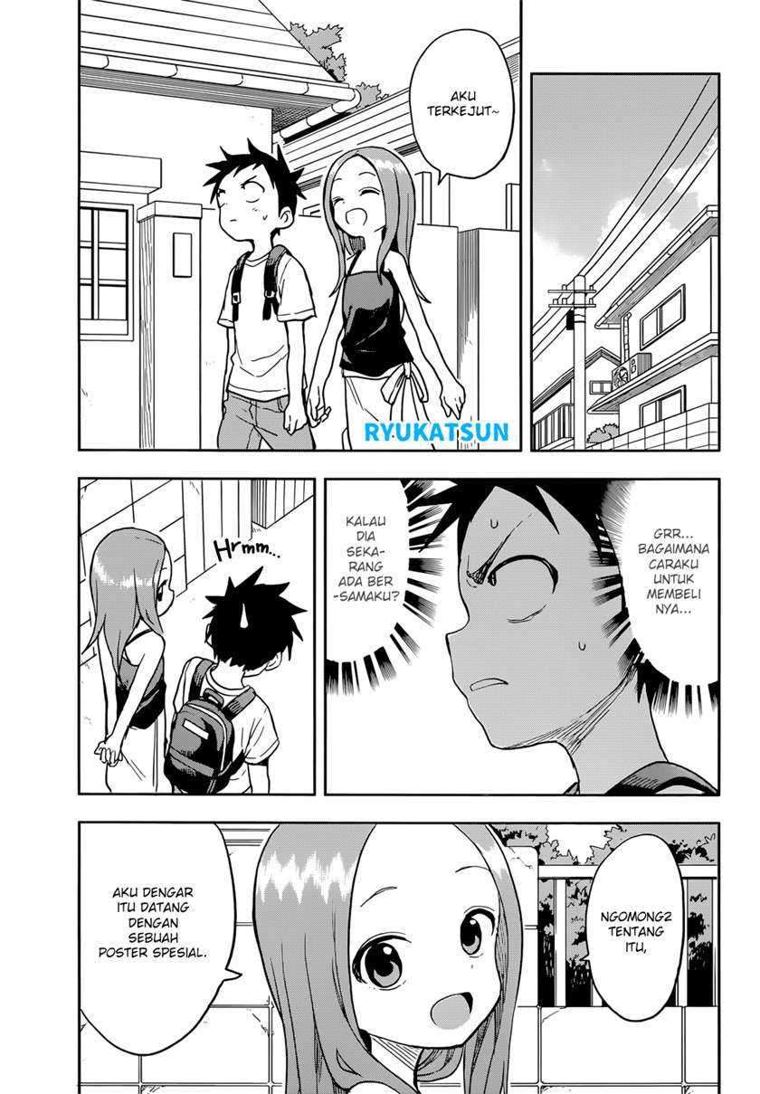 Karakai Jouzu no Takagi-san Chapter 133 Gambar 6