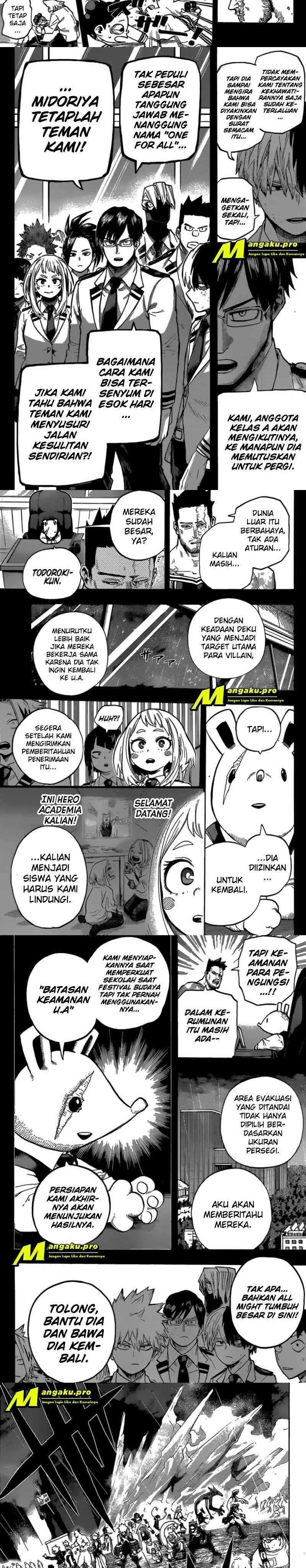 Boku no Hero Academia Chapter 319 Gambar 4