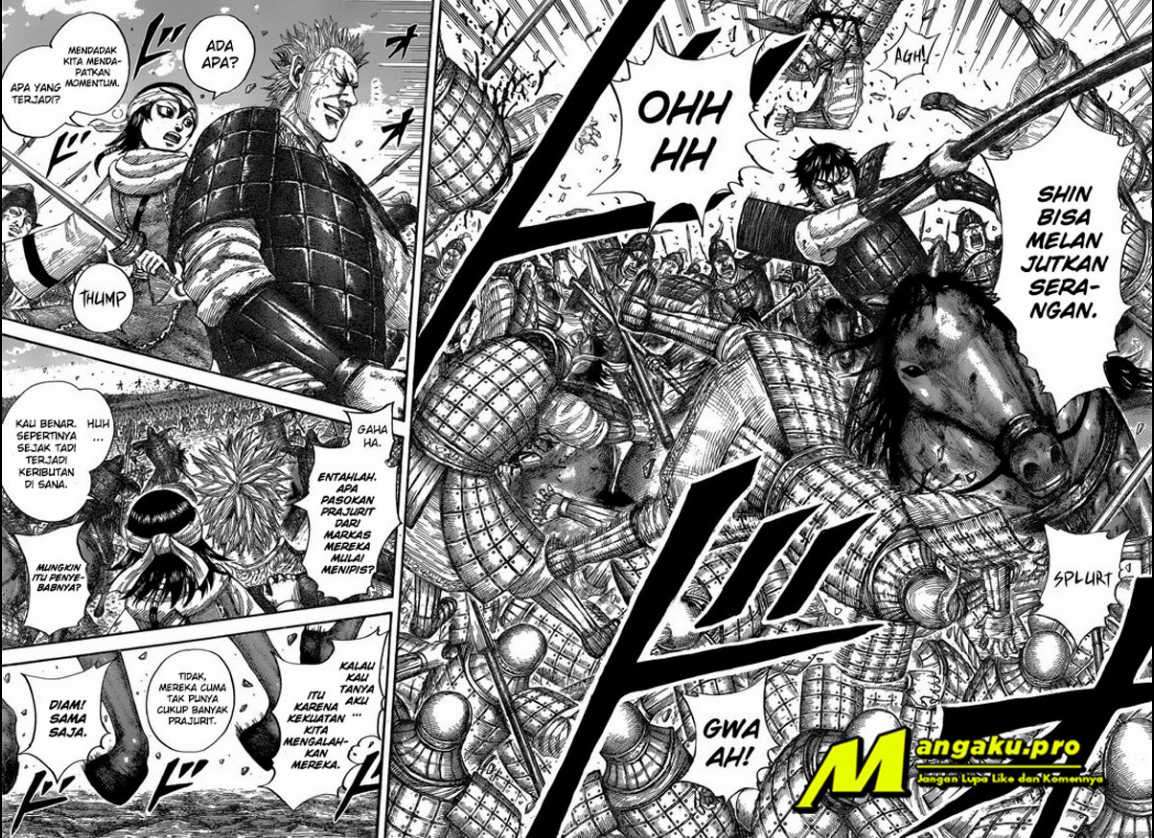 Kingdom Chapter 684 Gambar 3