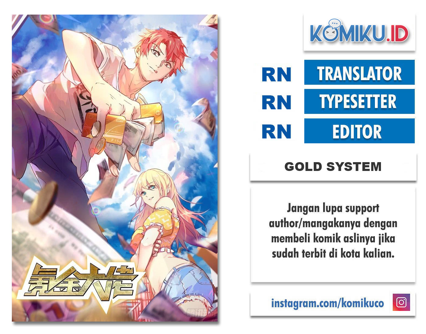 Baca Komik Gold System Chapter 37 Gambar 1