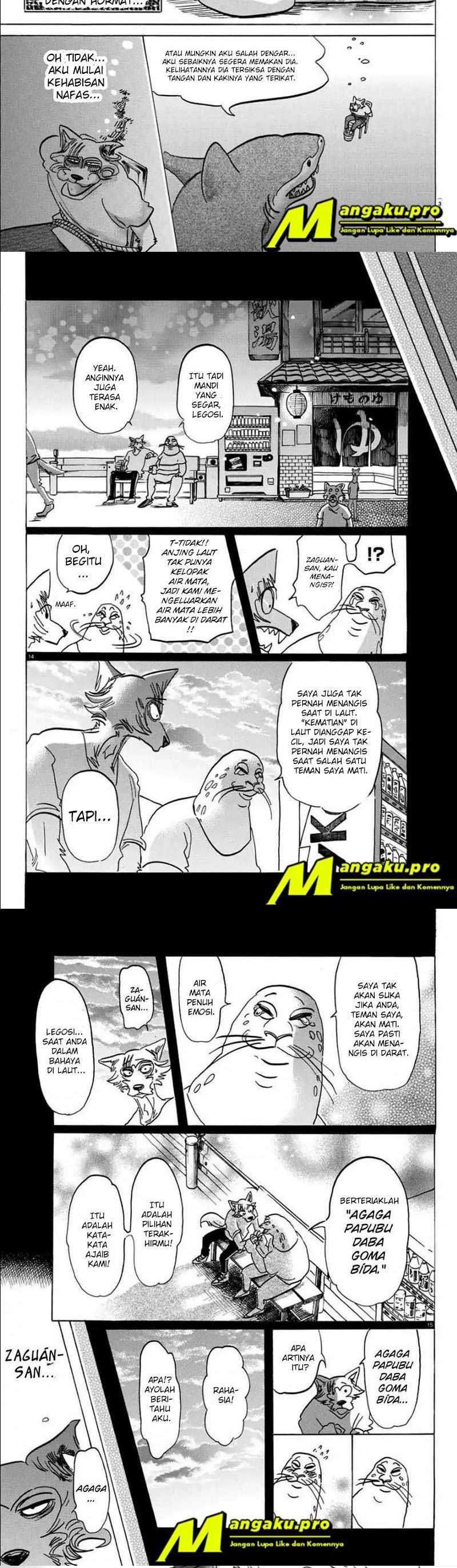 Beastars Chapter 141 Gambar 5