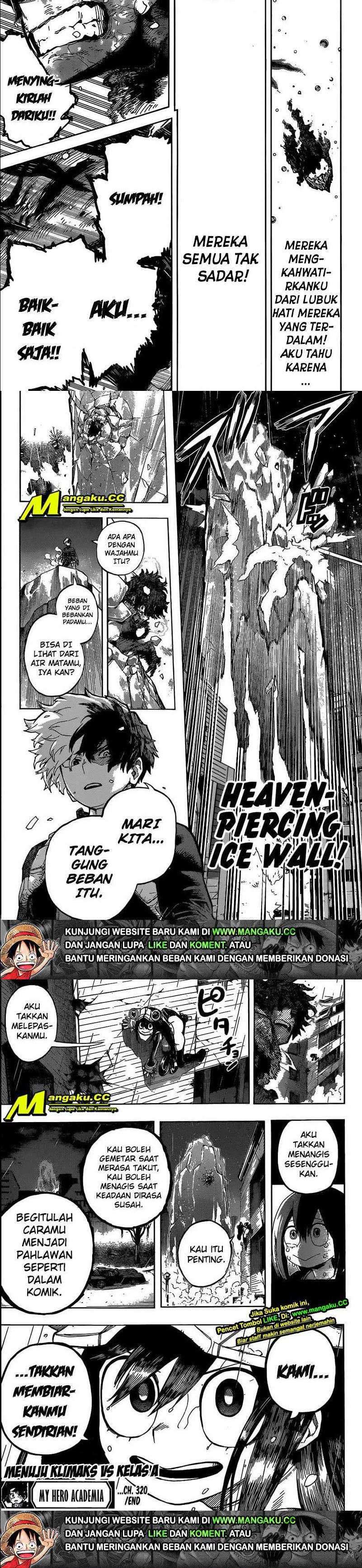 Boku no Hero Academia Chapter 320 Gambar 6