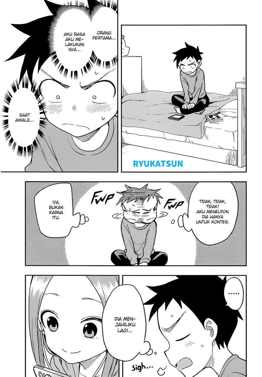 Karakai Jouzu no Takagi-san Chapter 134 Gambar 16