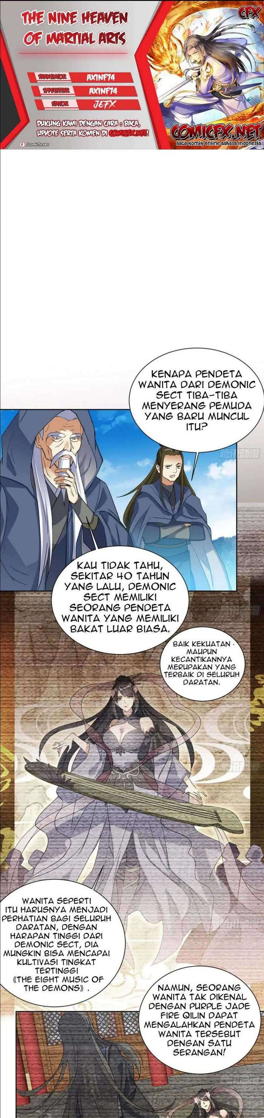 Baca Komik The Nine Heaven of Martial Arts Chapter 186 Gambar 1