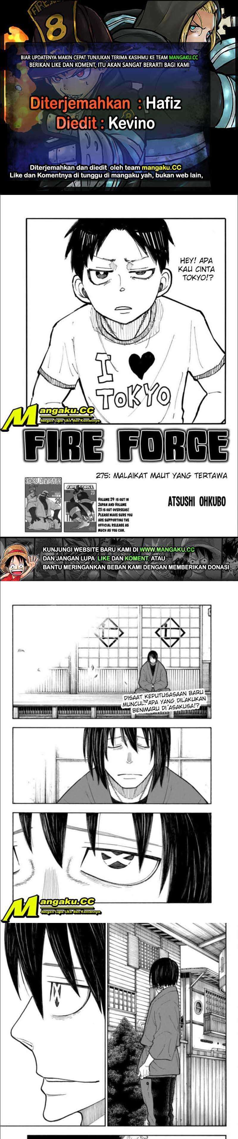 Baca Komik Fire Brigade of Flames Chapter 275 Gambar 1