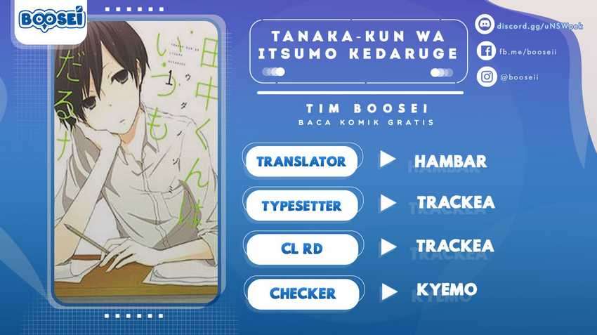 Baca Komik Tanaka-kun wa Itsumo Kedaruge Chapter 91 Gambar 1