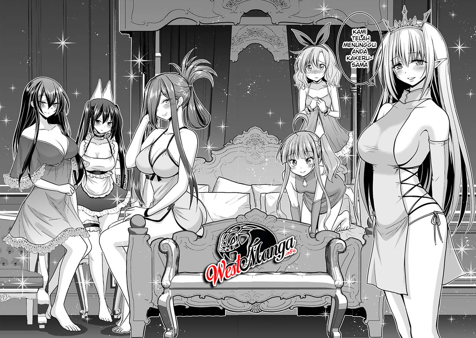 Kujibiki Tokushou: Musou Harem-ken Chapter 27.1 Gambar 15