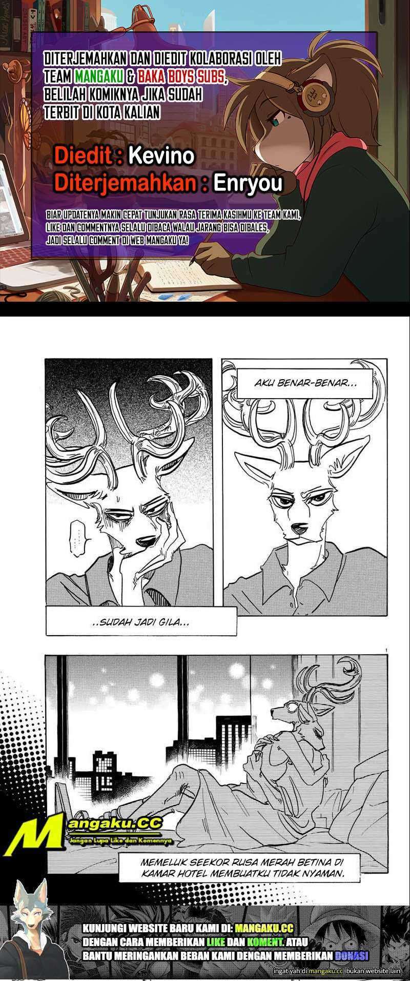 Baca Komik Beastars Chapter 144 Gambar 1