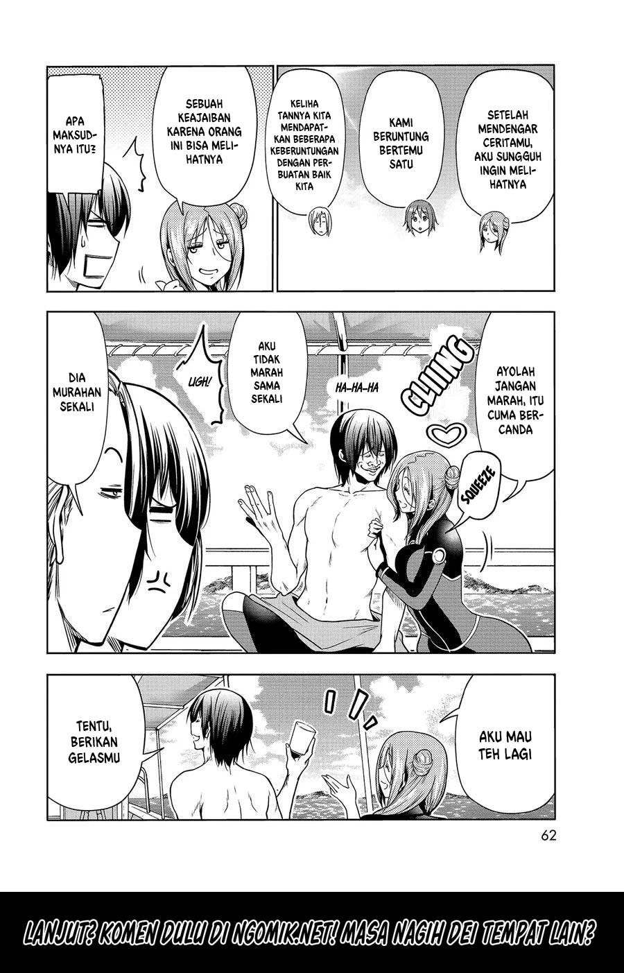 Grand Blue Chapter 68.1 Gambar 24