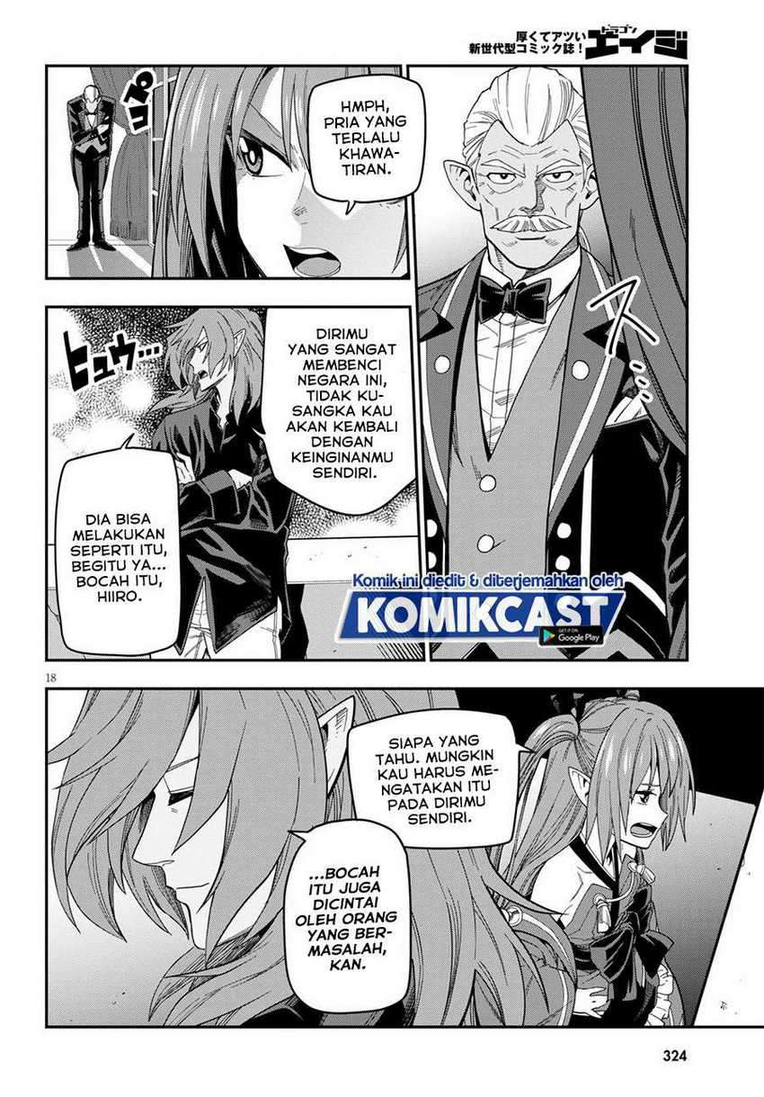 Konjiki no Moji Tsukai: Yuusha Yonin ni Makikomareta Unique Cheat Chapter 73 Gambar 18