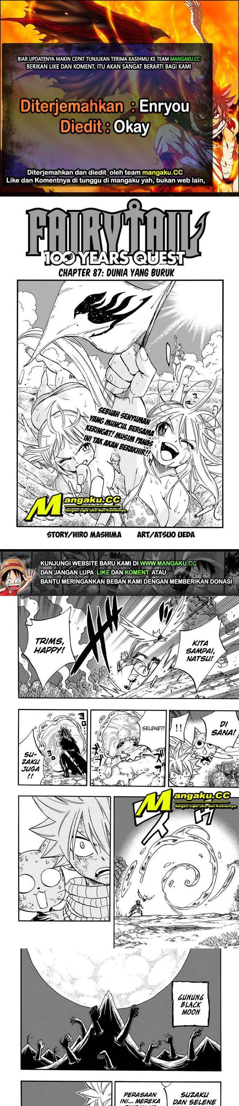 Baca Komik Fairy Tail: 100 Years Quest Chapter 87 Gambar 1