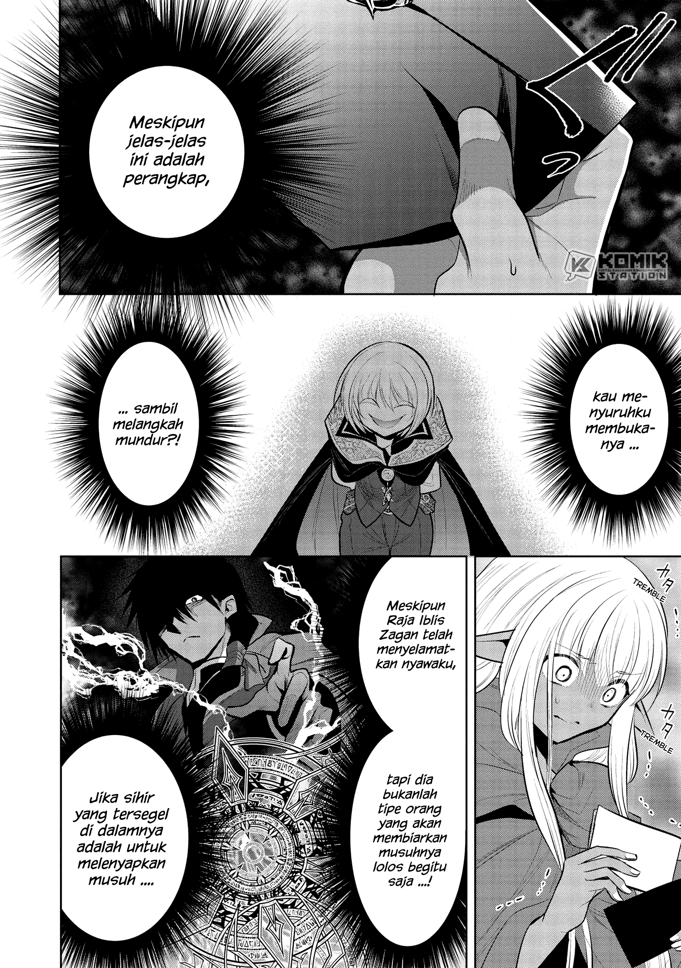 Maou no Ore ga Dorei Elf wo Yome ni Shitanda ga, Dou Medereba Ii? Chapter 35 Gambar 36