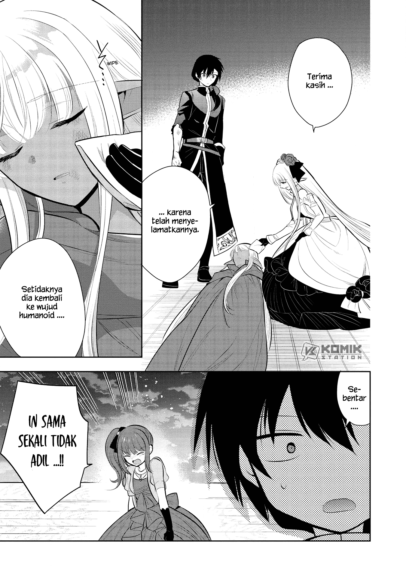 Maou no Ore ga Dorei Elf wo Yome ni Shitanda ga, Dou Medereba Ii? Chapter 35 Gambar 4