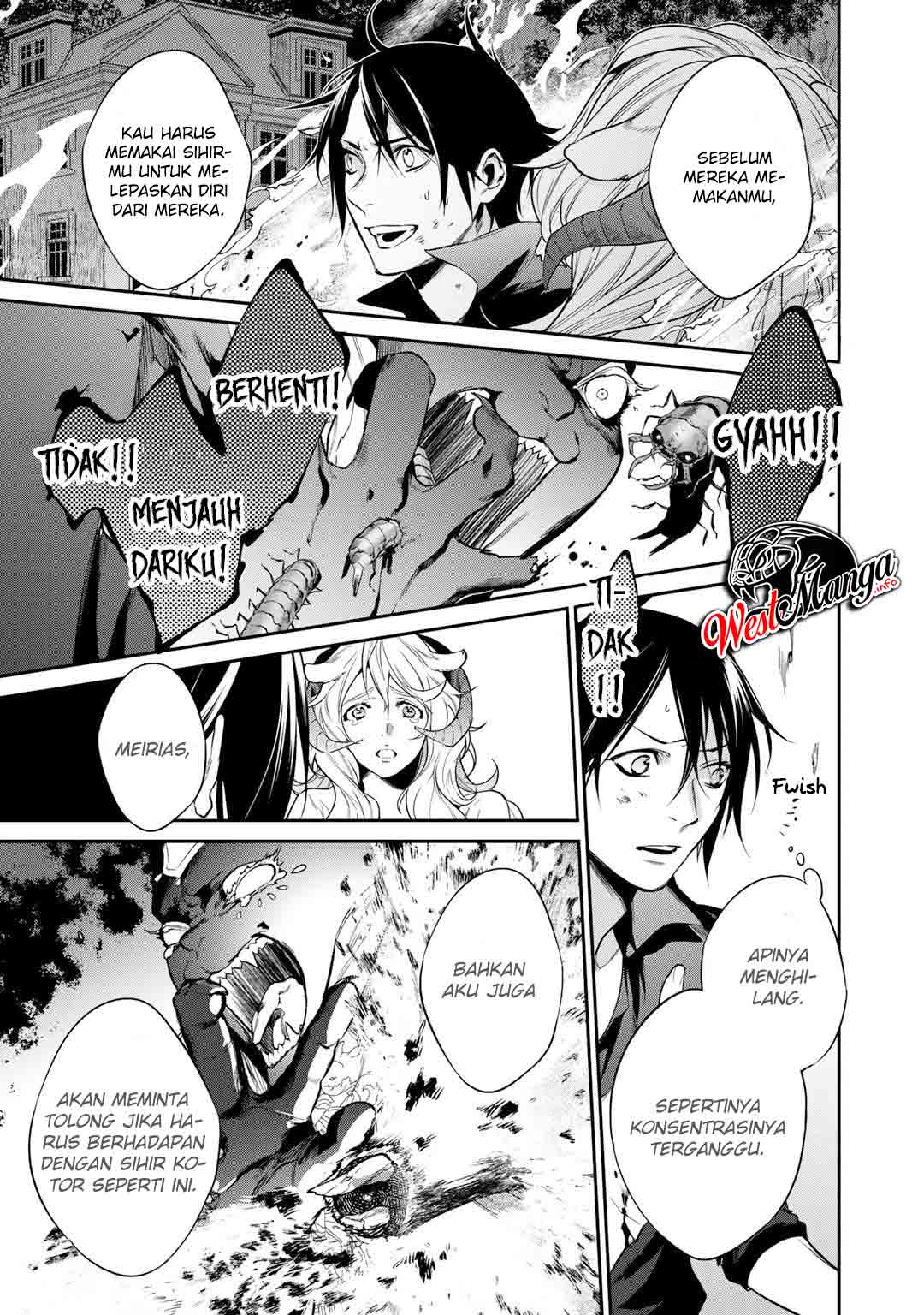 Kekkaishi e no Tensei Chapter 21 Gambar 17