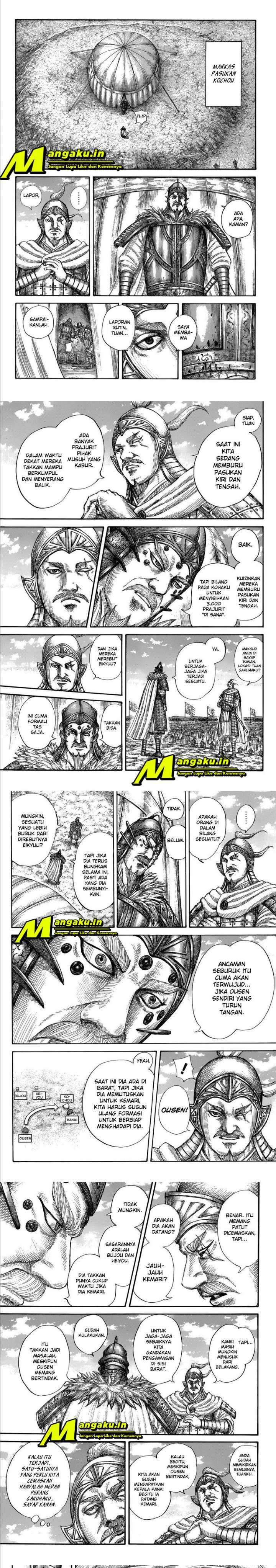 Kingdom Chapter 687 Gambar 4