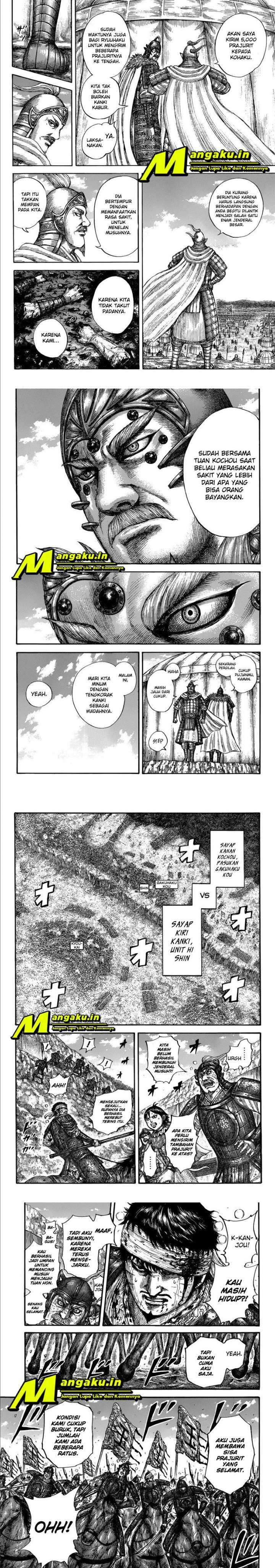 Kingdom Chapter 687 Gambar 5